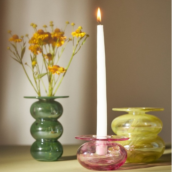 🔥Pink Bolla Vase Candle holder - Picture 4 of 7